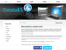 Tablet Screenshot of planeta13.com